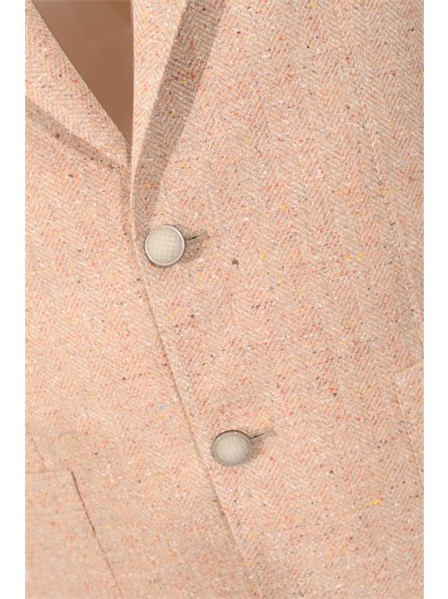 Giacca monopetto in misto cotone, seta, lana e viscosa Tagliatore | 1SMC26K 610084 EO925932